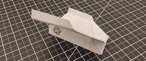 IMAGE: Warthog Paper Airplane Design
